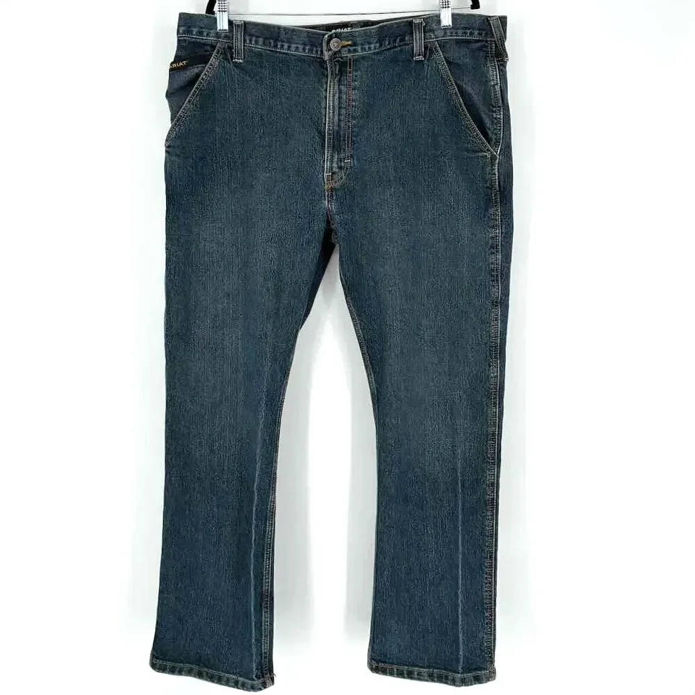 Ariat Rebar Men's M4 Durastretch Workhorse Bootcut Jeans - 40 x 30
